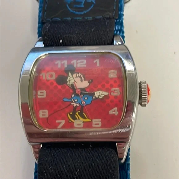 Disney | Accessories | Minnie Mouse Square Face Watch Japan  display picture 3